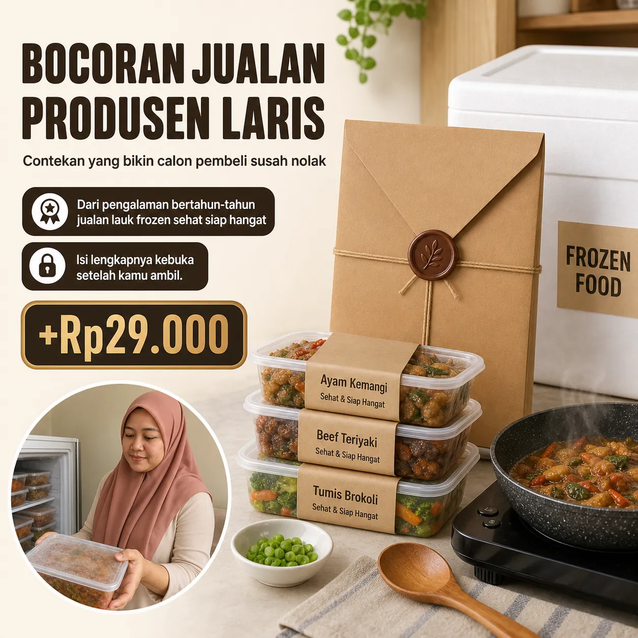 Bocoran Seller Laris - Paket Contekan Tinggal Copas